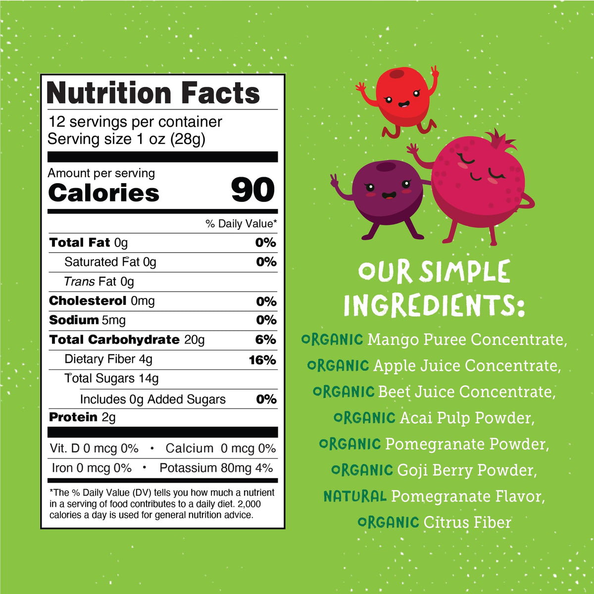 You Love Fruit SuperbERRY variety pack flavors, perfect for family snack times and mix-and-match.