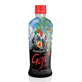 Youngevity Himalayan Goji Juice bottle front shows premium natural nutrition