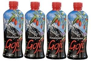 Youngevity Himalayan Goji Juice bottle, 1L, additive-free and nutrient-rich for daily wellness.