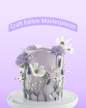 YOUTOOK wafer paper being cut to form intricate cake toppers