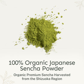 First-harvest Yu Tea leaves showcase authentic Japanese sencha flavor.