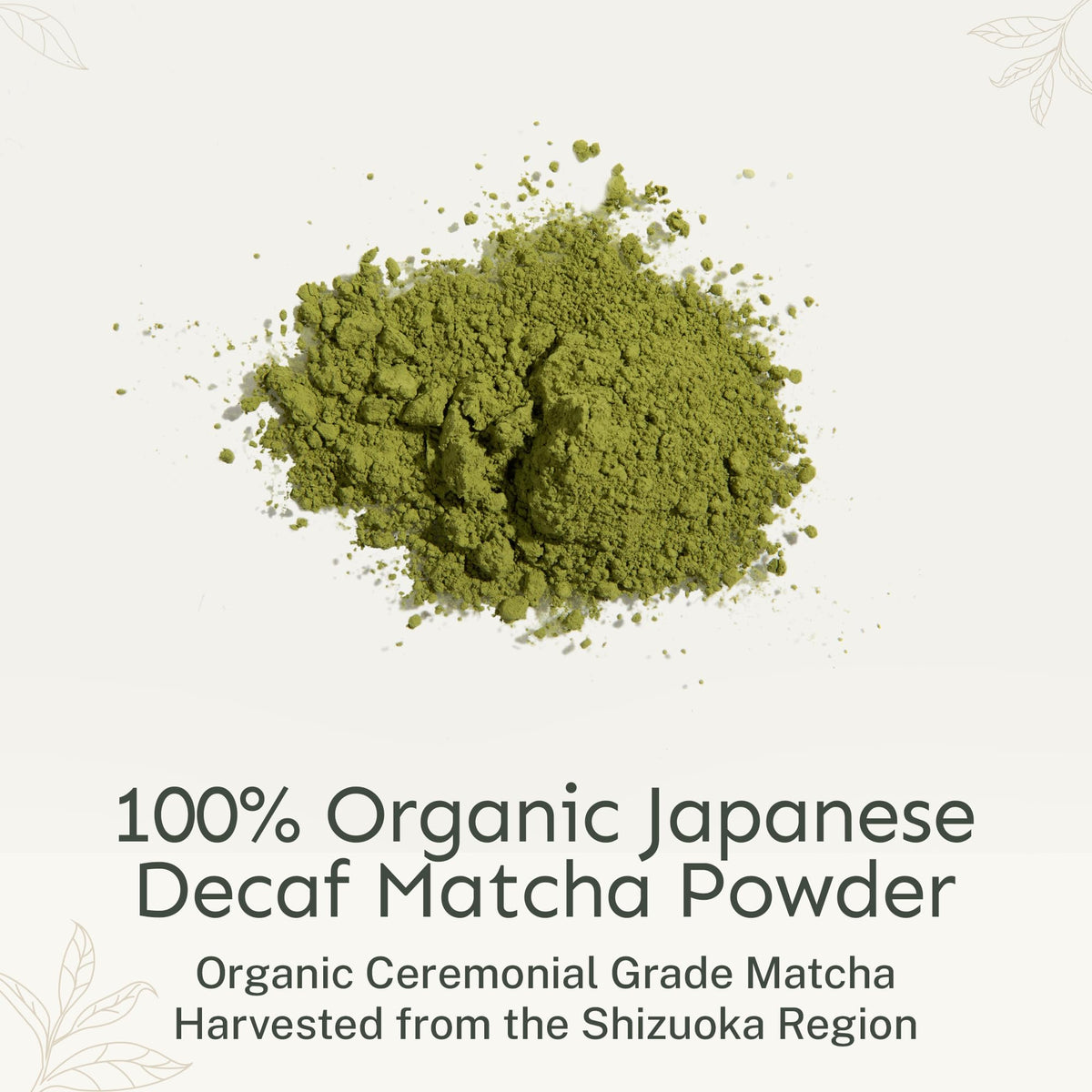 Yu Tea matcha scoop beside ceremonial powder for precise portioning.