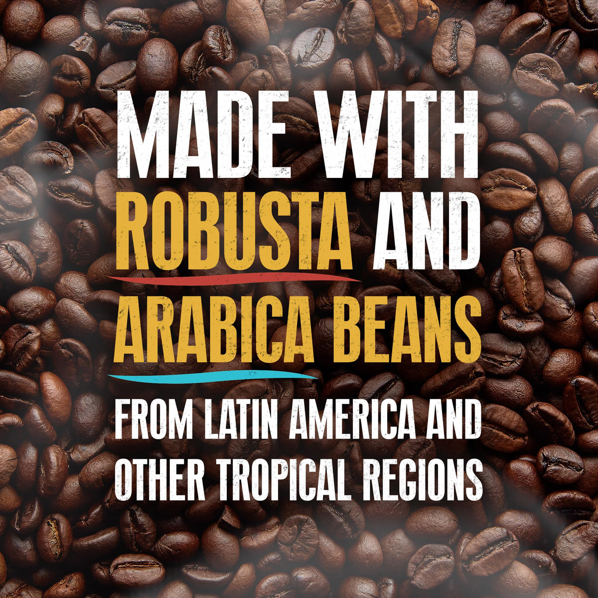 Morning pour-over features Yuban Dark Roast for a nuanced cup.