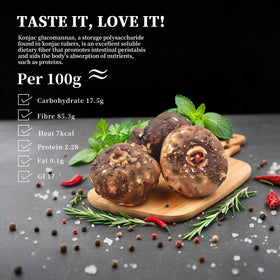 YUHO pantry-friendly Konjac noodles stay shelf-stable for meal prep.