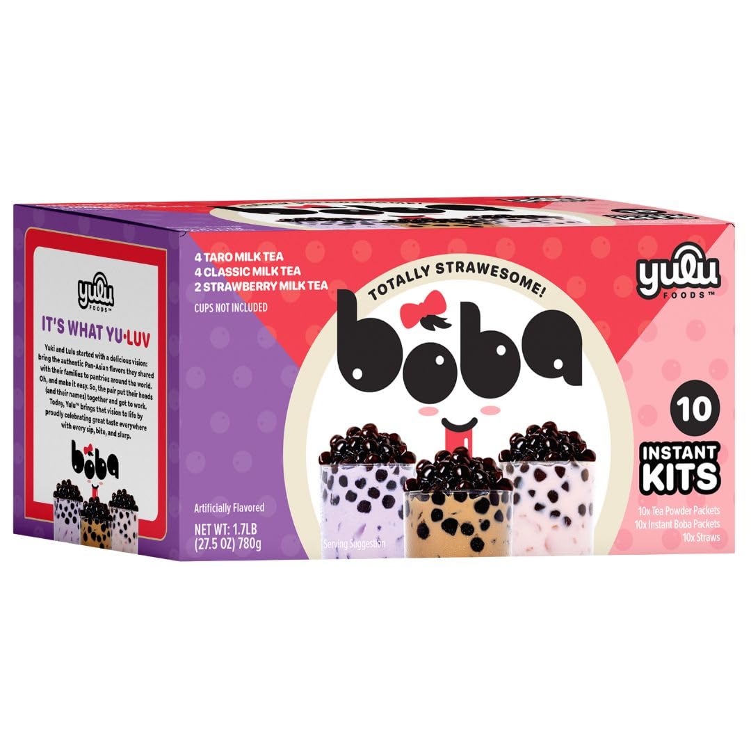 Yulu Foods Boba Bundle Kit gift-ready box for gifting