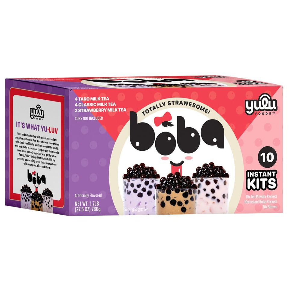 Yulu Foods Boba Bundle Kit gift-ready box for gifting