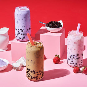 Brown sugar pearls ready in minutes for quick boba