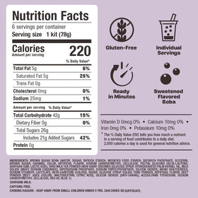 YULU FOODS microwave-ready pearl packet for fast prep.