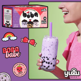 Microwave-ready pearls speed up single-serve bubble tea prep