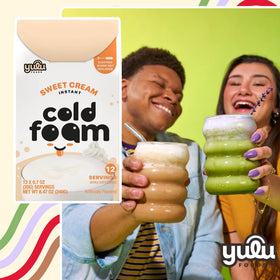 YULU FOODS Sweet Cream Instant Cold Foam Stick creamy foam ready in seconds