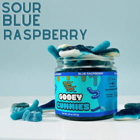Yum Yum Delights resealable container keeps gummies fresh, great for sharing