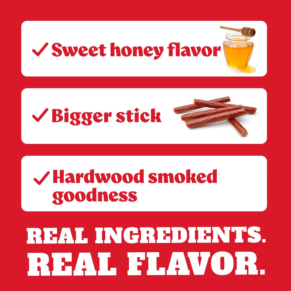 YUMBO Honey Brown Sugar Turkey Sticks individually wrapped for fresh, portable protein