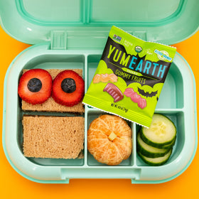YumEarth allergen-free organic label reassuring for sensitive shoppers.