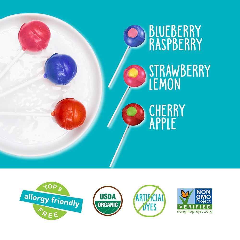 YumEarth Duo Pops pack of 3 on-the-go packaging.
