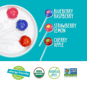 YumEarth Duo Pops pack of 3 on-the-go packaging.