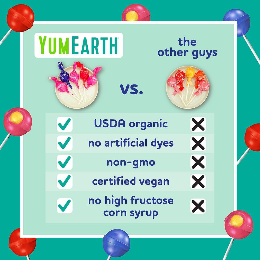 YumEarth Duo Pops flavors displayed for allergen-friendly snacking.