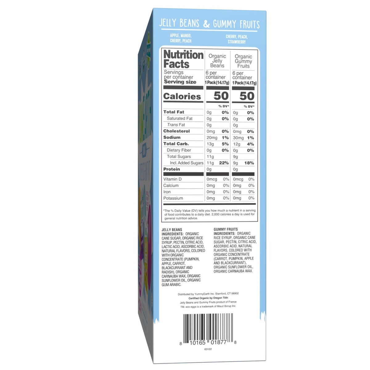 Allergen-friendly badges on YumEarth packaging for peace of mind