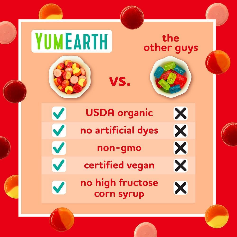 YumEarth Fruit Drops kid-friendly backpack snack ready for school or outings.