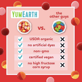 YumEarth Fruit Drops kid-friendly backpack snack ready for school or outings.