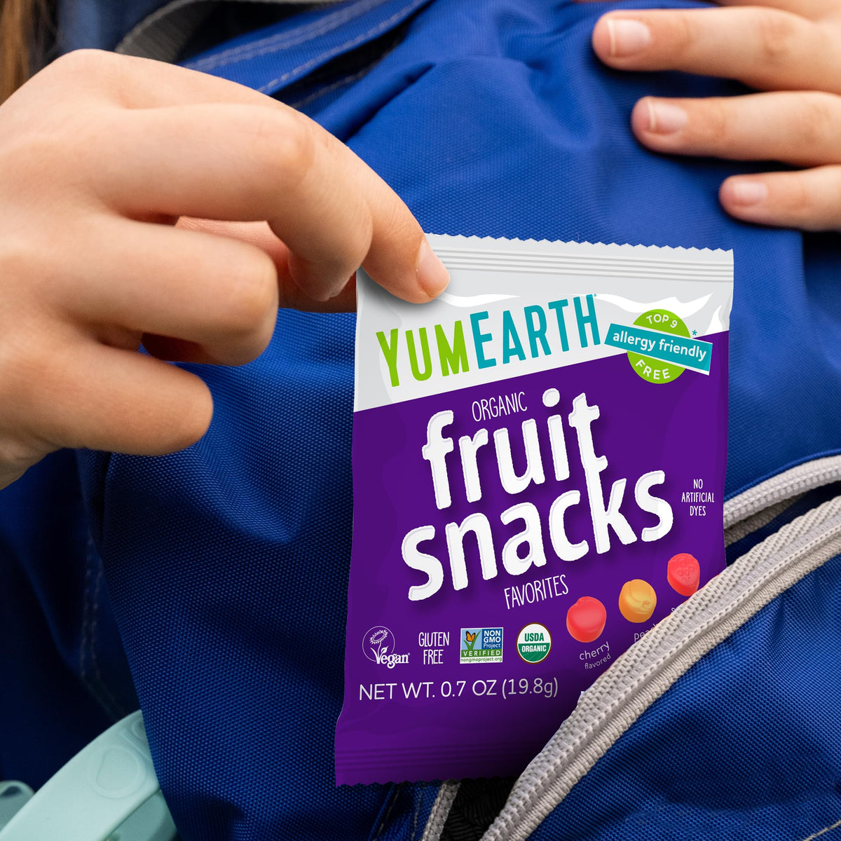 Perfect for parties, lunches, and travel with YumEarth fruit snacks