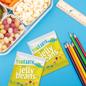 Individually wrapped packs of YumEarth treats simplify sharing and portion control.