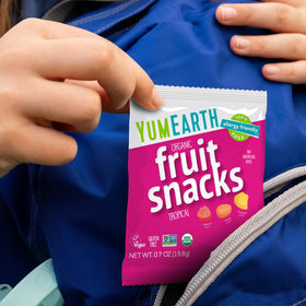 YumEarth Mango flavor snack pack presents a sunny, tropical option