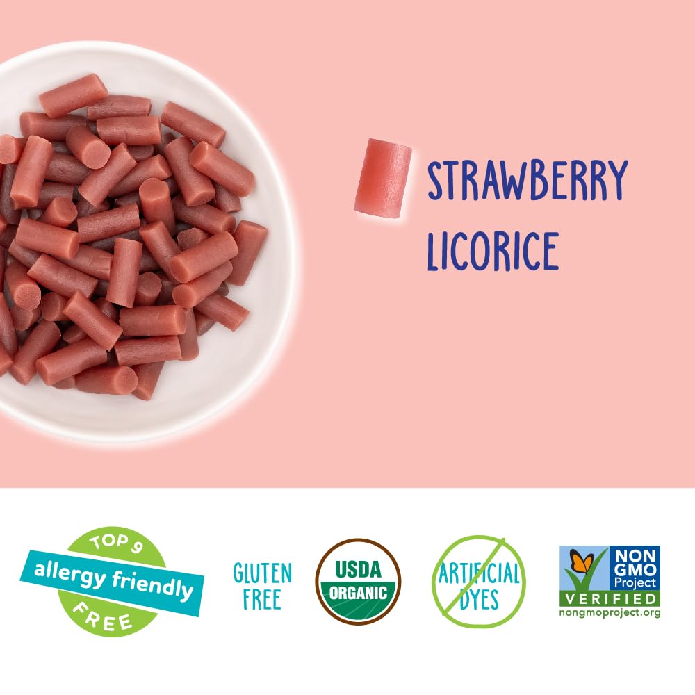 YumEarth No Artificial Dyes Licorice, color from real fruit and vegetables