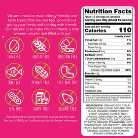 YumEarth Organic Non-GMO Licorice with vibrant color, lunchbox-friendly treat