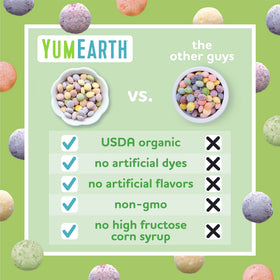 YumEarth Sour Giggles Orange flavor provides a refreshing tang for snacking.