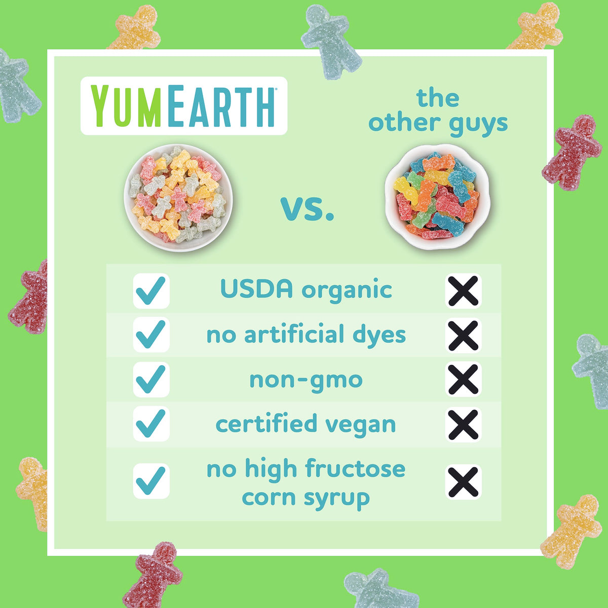 YumEarth Sour Littles party tray ideal for classroom celebrations