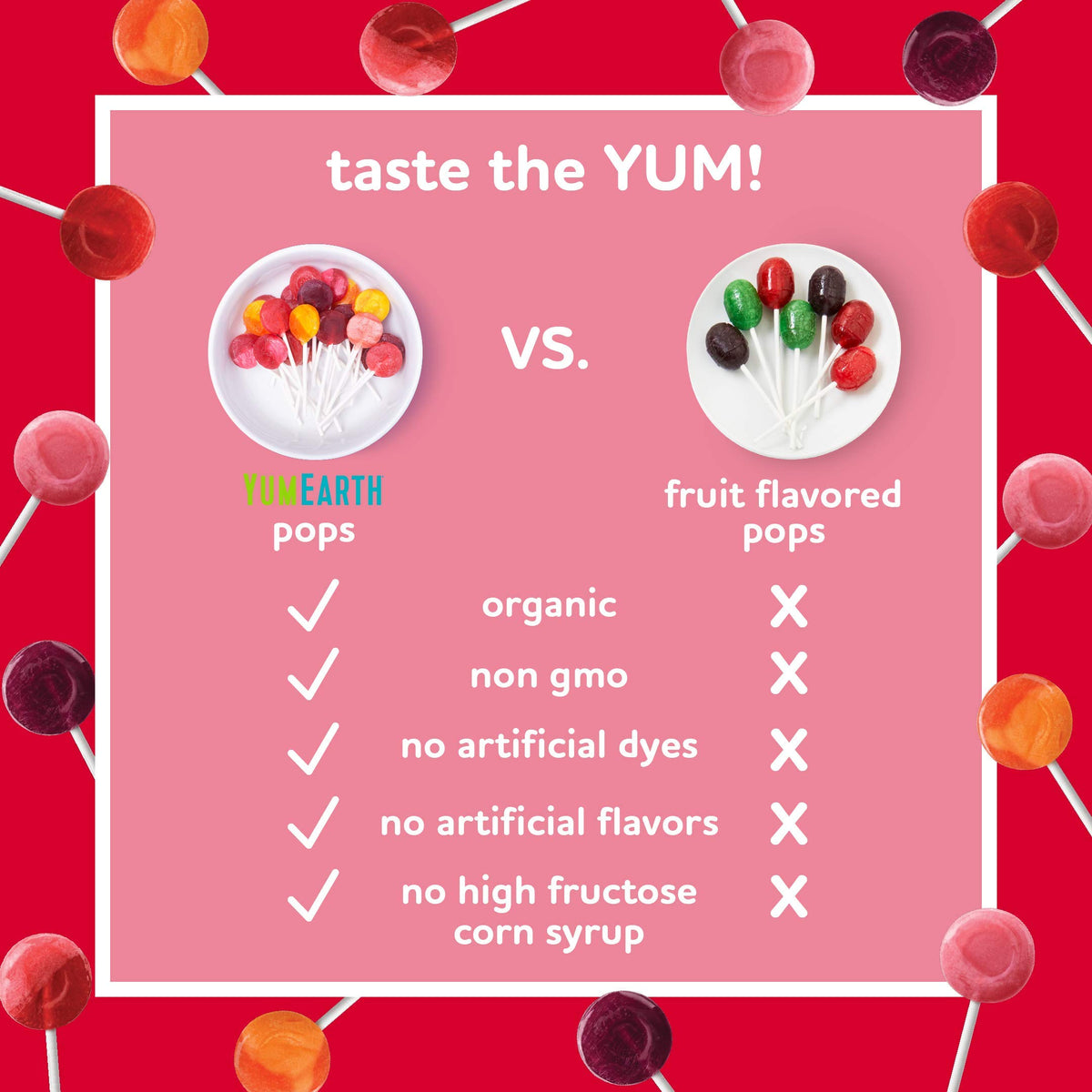 YumEarth Spring Lollipops in hand, kid-friendly gluten-free snack option.