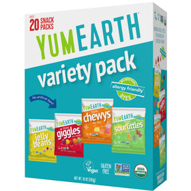 YumEarth variety box jelly beans – on-the-go snack with no artificial dyes