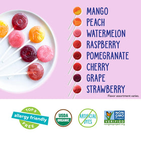 YumEarth Vitamin C Pops individually-wrapped stays fresh for on-the-go snacking