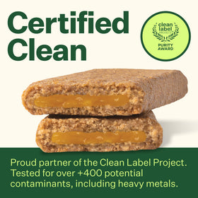 Yumi bars highlighting calcium and choline benefits for growing kids