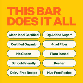 Yumi bars made with real food ingredients