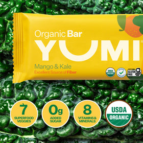 Yumi bars are school-safe for lunchboxes and daycare