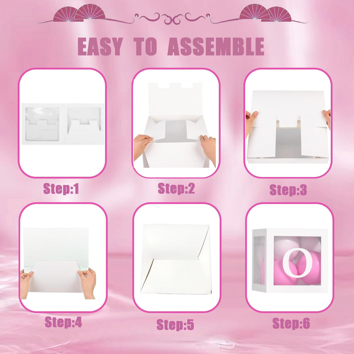 Yumiche assembly guide card helps plan balloon layouts