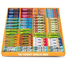 Yummey Granola Bars variety pack front view, convenient quick snack for busy days