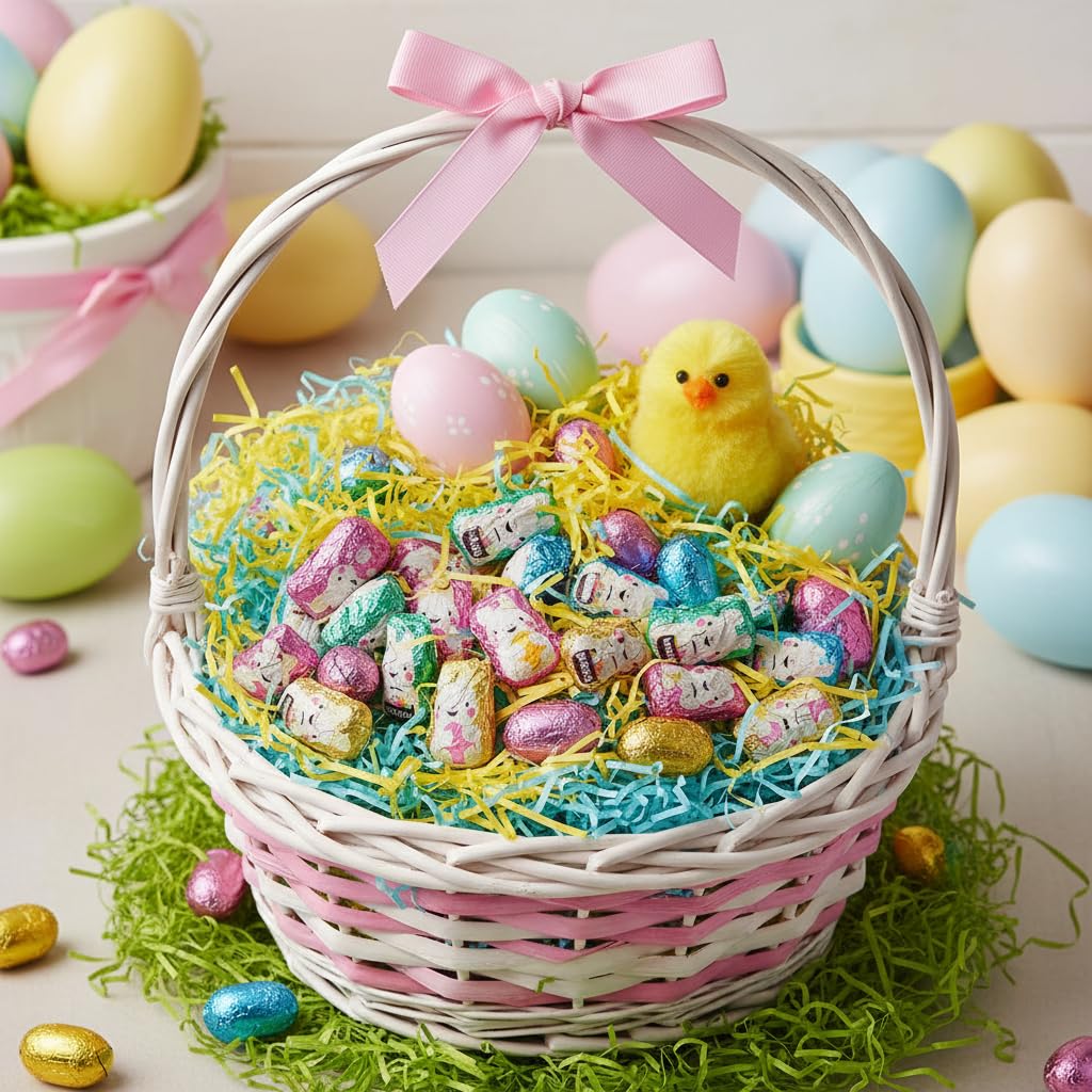2 lb bulk pack of Hershey Easter Bunnies for large gatherings.