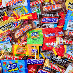 Yummy Chew 5lb bulk pack of assorted chocolates, ideal for parties and large gatherings.