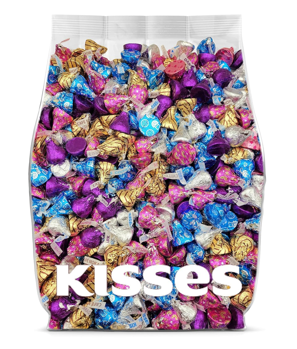 Yummy Chew Assorted Kisses bulk bag, easy sharing at parties