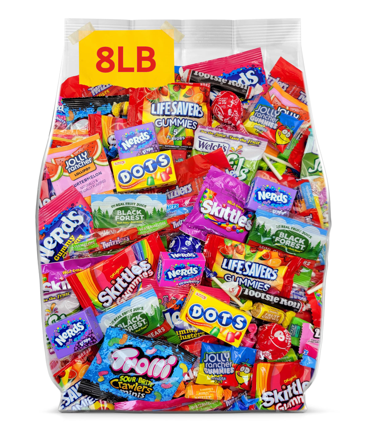 Yummy Chew bulk candy variety pack box, ideal for parties and large gatherings.