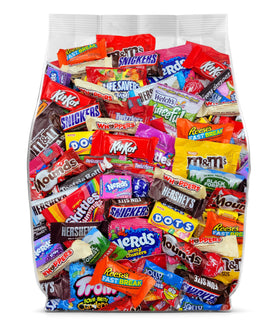 Yummy Chew bulk variety pack in a 2lb bag, ideal for party favors and sharing.