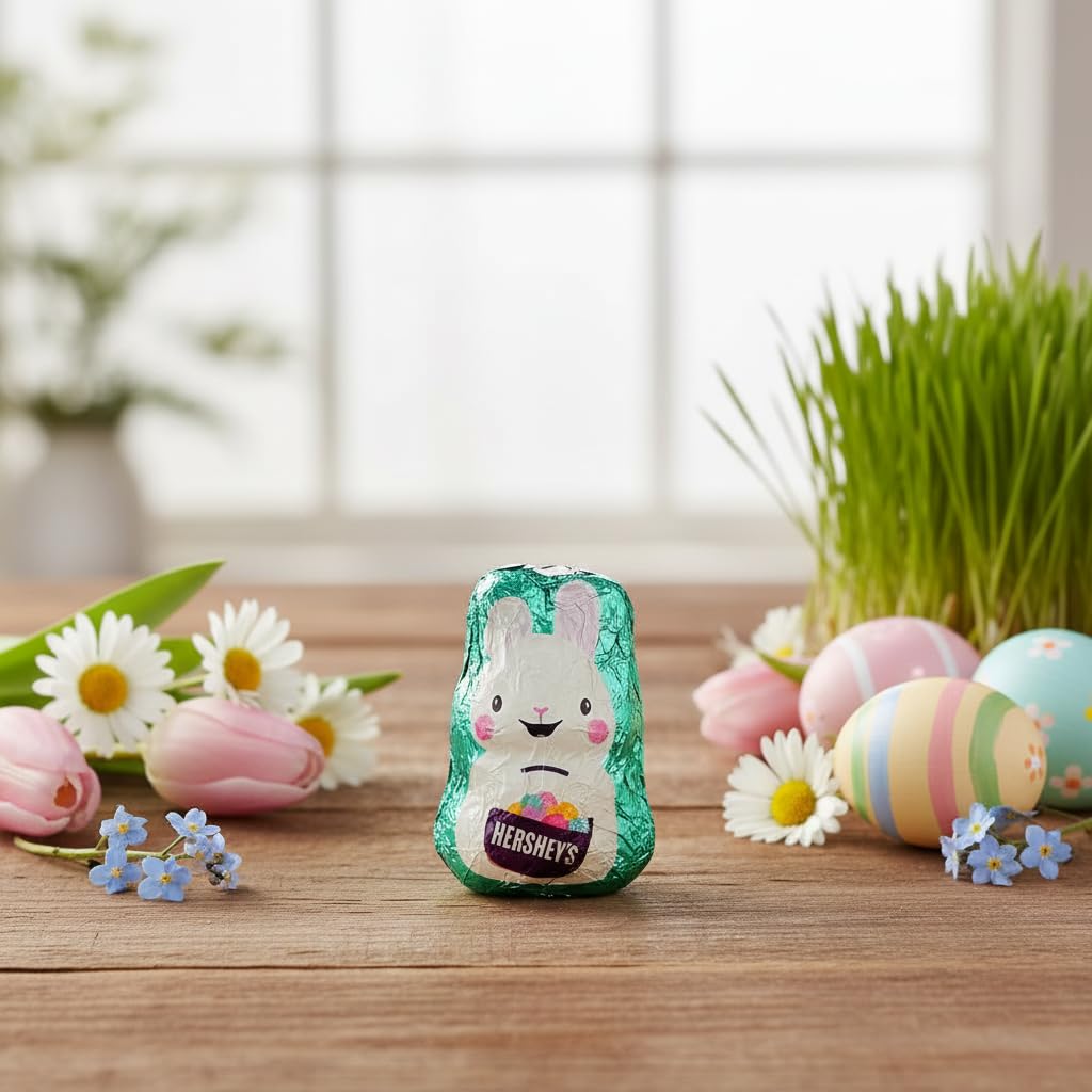 Colorful wrappers and cute bunny shapes ideal for party favors.
