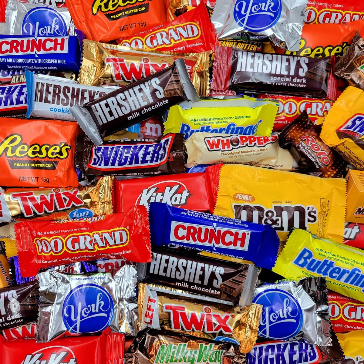 Yummy Chew assorted individually wrapped chocolates for gifts and gatherings