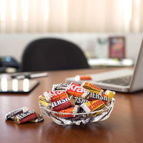 Yummy Chew individually wrapped chocolates emphasize freshness and mess-free enjoyment.