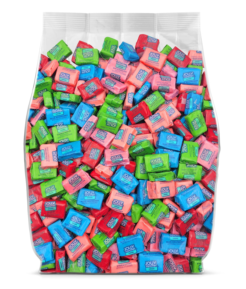 Yummy Chew JollyRancher chews in assorted flavors for on-the-go snacking