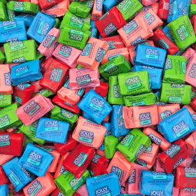 Yummy Chew JollyRancher chews individually wrapped for freshness and sharing