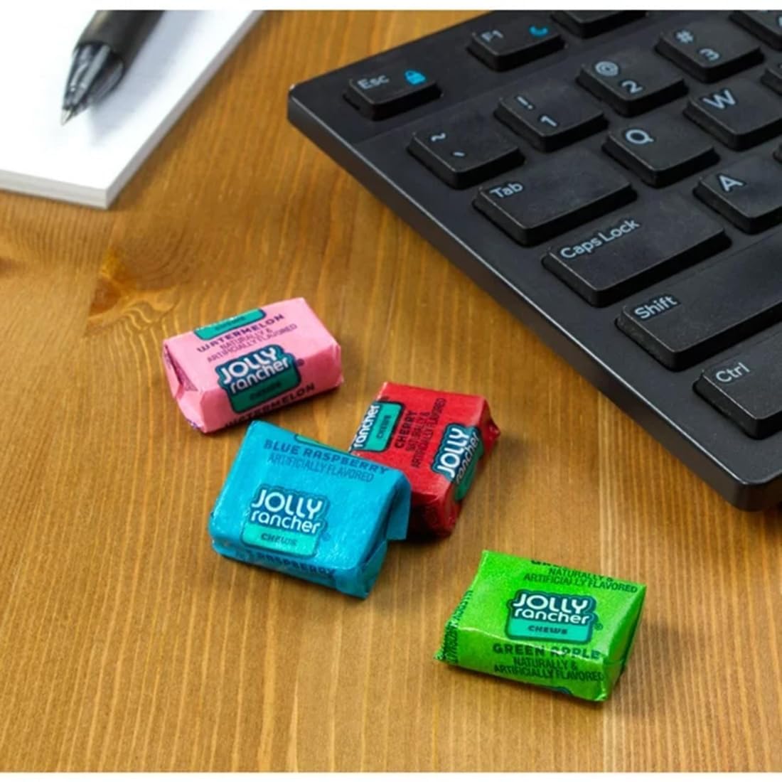 Yummy Chew JollyRancher chews ready for party favors and gifting