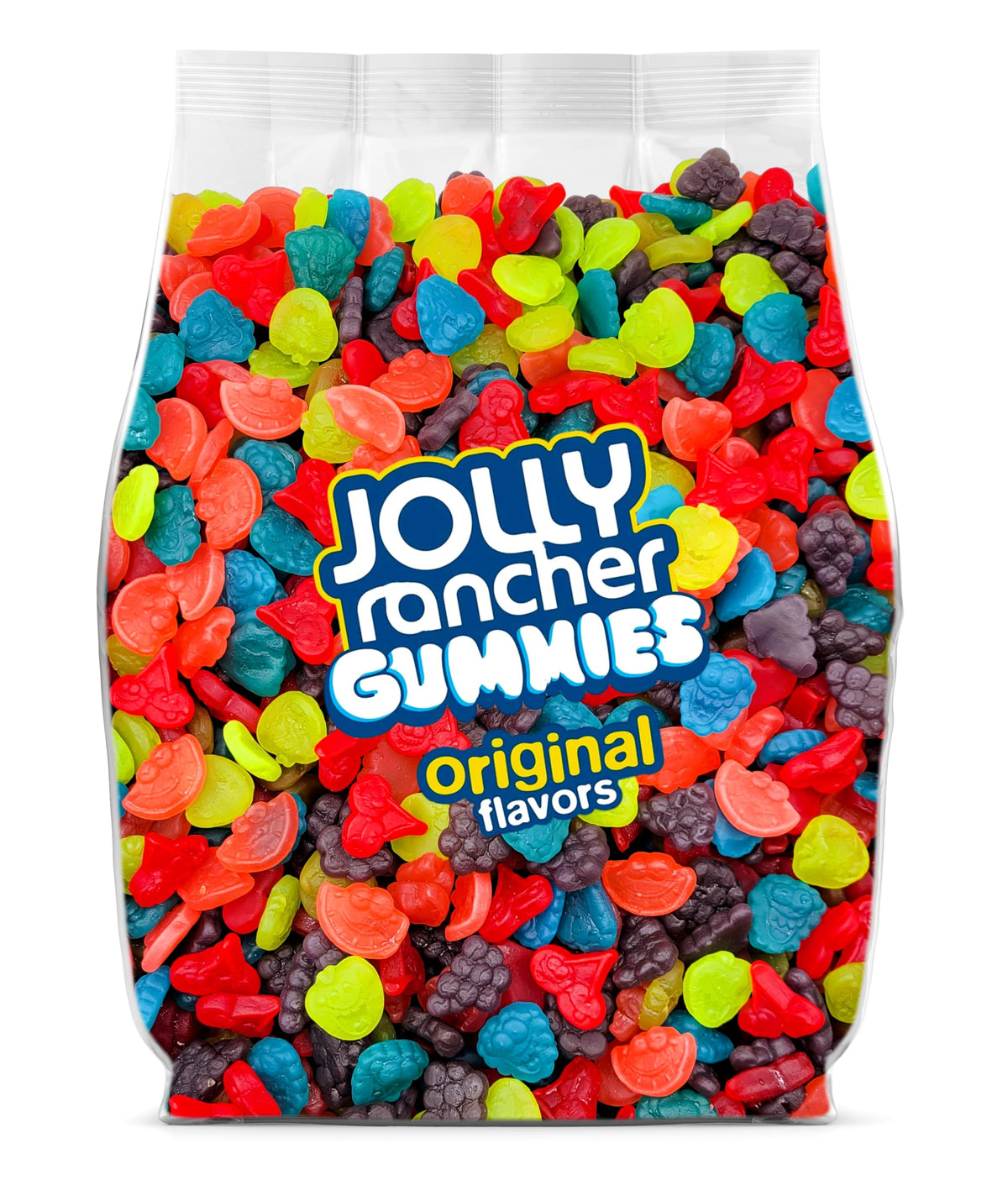 Yummy Chew JollyRanchers bulk assorted fruit flavors for parties and office snacking.